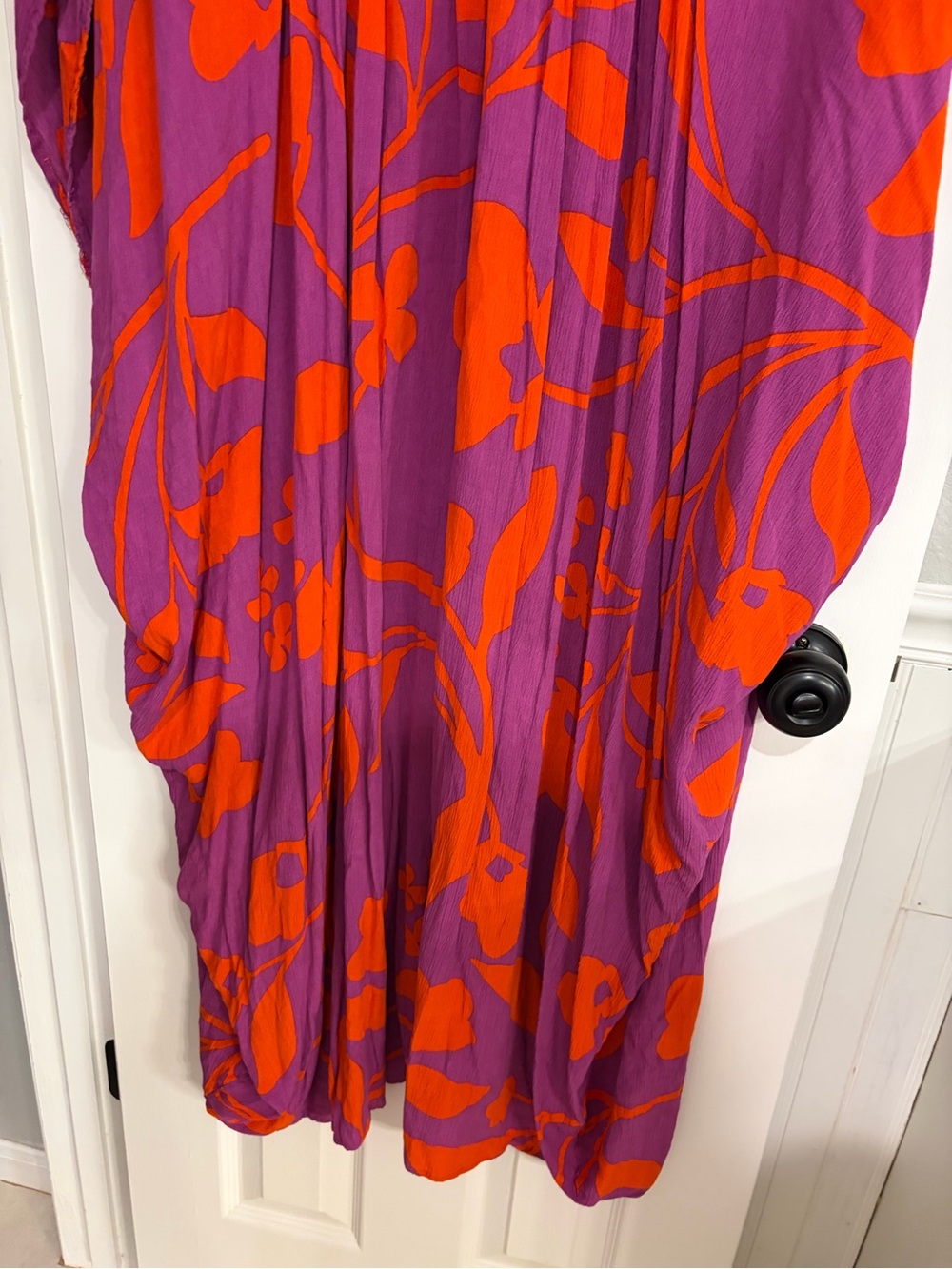 Free People Milkshake Mod Maxi Caftan Raspberry One Size - Picture 6 of 10